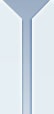 Minimalistic design element featuring a vertical gray shape on a white background, emphasizing clean lines and simplicity in modern aesthetics.